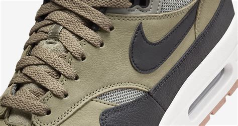 nike air max 1 herenschoen - olive|Air Max 1 'Neutral Olive and Black' (FB9660.